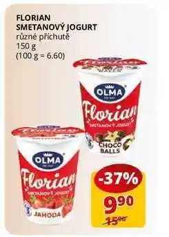 Flop Florian smetanový jogurt různé příchutě 150 g nabídka