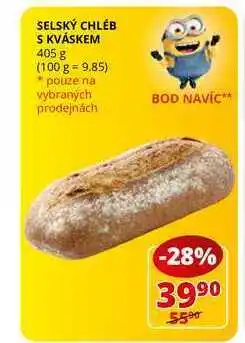 Flop Selský chléb s kváskem 405 g nabídka