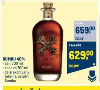 Makro BUMBU 40% nabídka