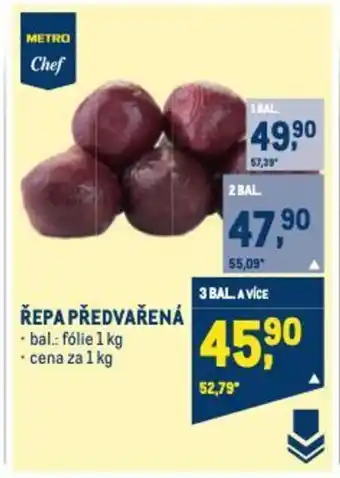 Makro ŘEPA PŘEDVAŘENÁ nabídka