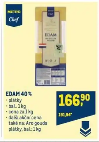 Makro EDAM 40% nabídka