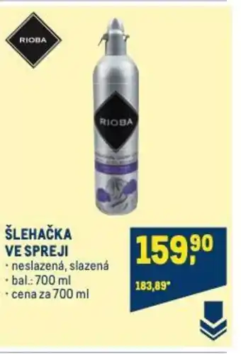 Makro ŠLEHAČKA VE SPREJI nabídka