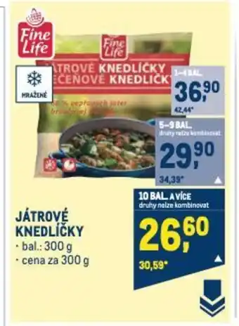 Makro JÁTROVÉ KNEDLÍČKY nabídka