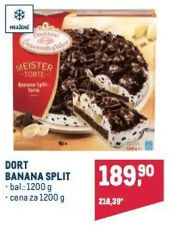 Makro DORT BANANA SPLIT nabídka