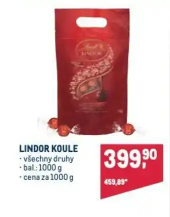 Makro LINDOR KOULE nabídka