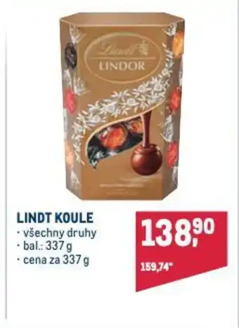 Makro LINDT KOULE nabídka