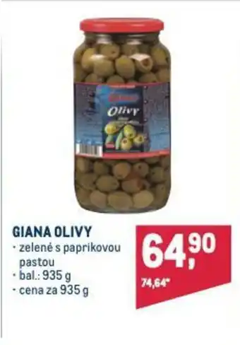 Makro GIANA OLIVY nabídka