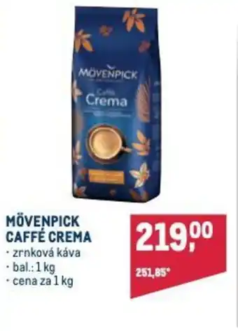 Makro MÖVENPICK CAFFÉ CREMA nabídka