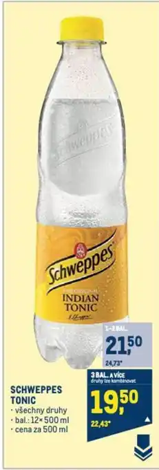 Makro SCHWEPPES TONIC nabídka
