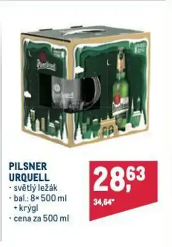 Makro PILSNER URQUELL nabídka