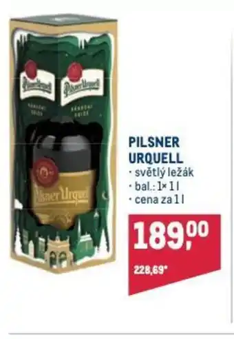 Makro PILSNER URQUELL nabídka
