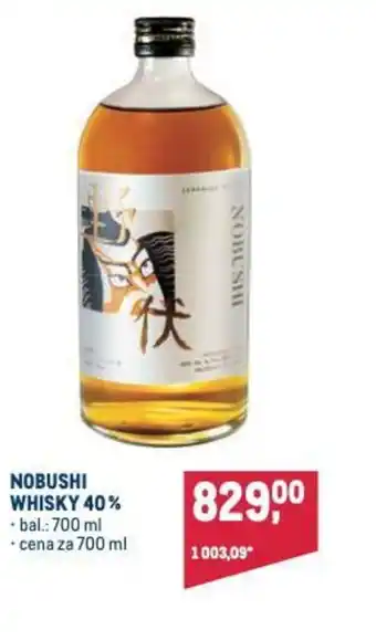 Makro NOBUSHI WHISKY 40% nabídka