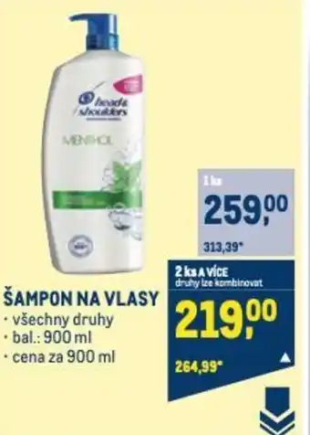 Makro ŠAMPON NA VLASY nabídka
