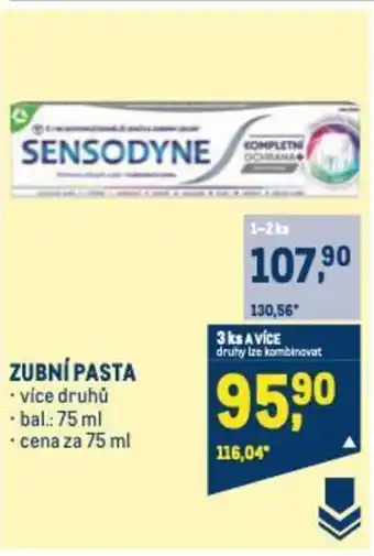 Makro ZUBNÍ PASTA nabídka