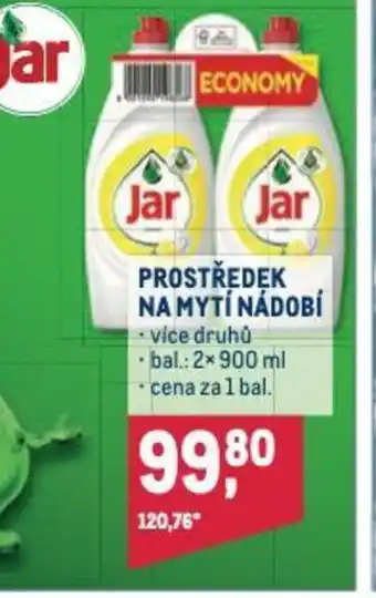 Makro JAR PROSTŘEDEK NA MYTÍ NÁDOBÍ nabídka