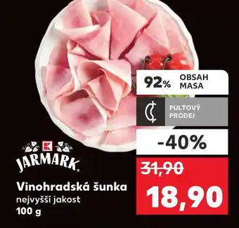 Kaufland Vinohradská šunka nabídka