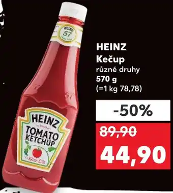 Kaufland HEINZ Kečup nabídka