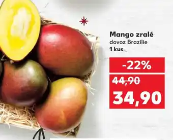 Kaufland Mango zralé nabídka