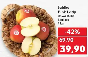 Kaufland Jablka Pink Lady nabídka