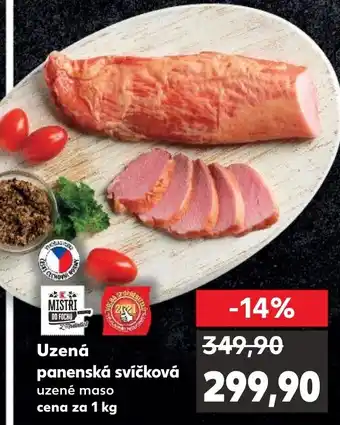Kaufland Uzená panenská svičková nabídka