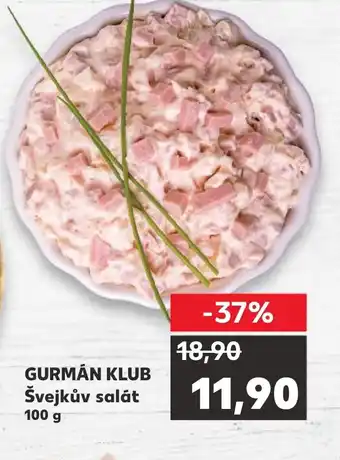 Kaufland GURMÁN KLUB Švejkův salát 100 g nabídka