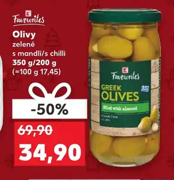 Kaufland Olivy nabídka