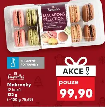 Kaufland Makronky 132 g nabídka