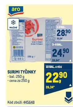 Makro Surimi tyčinky nabídka
