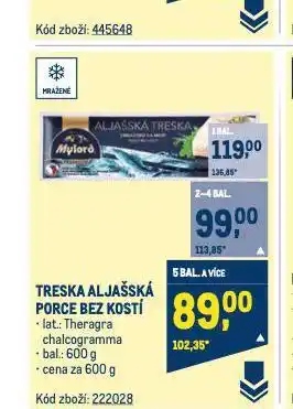 Makro Treska aljašská nabídka