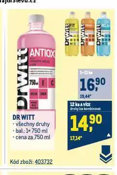 Makro Dr witt nabídka