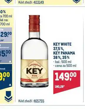 Makro Key white nabídka