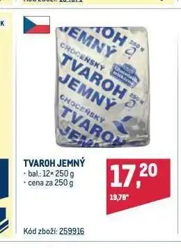 Makro Tvaroh nabídka