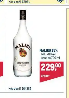 Makro Malibu nabídka