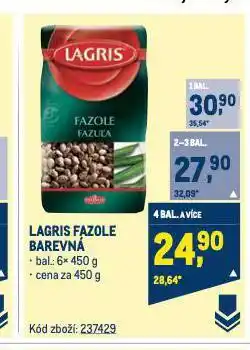 Makro Lagris fazole nabídka