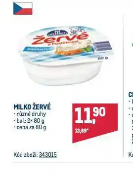 Makro Milko žervé nabídka