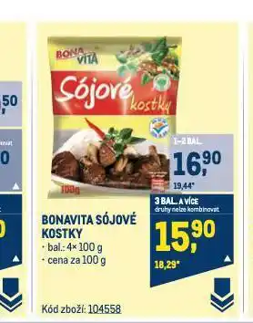 Makro Sójové kostky nabídka