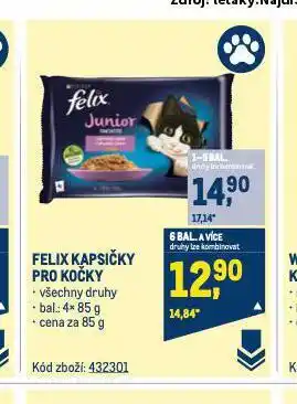Makro Felix kapsičky pro kočky nabídka