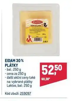 Makro Eidam sýr nabídka