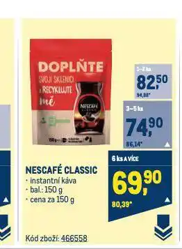 Makro Káva nescafé nabídka