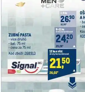 Signal zubní pasta