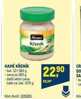 Makro Hamé křeník nabídka