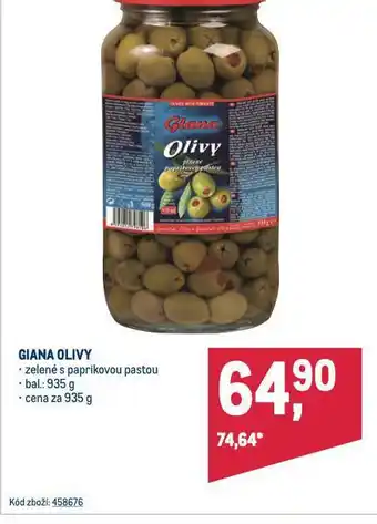 Makro Giana olivy nabídka