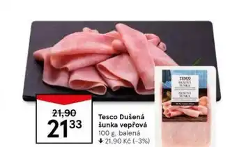 Tesco Dušená šunka vepřová nabídka