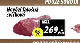 ZEMAN Hovězí falešná svíčková nabídka
