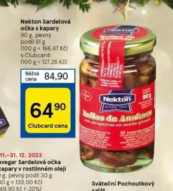 Nekton sardelová očka s kapary