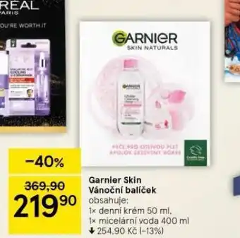 Tesco Garnier skin vánoční balíček nabídka