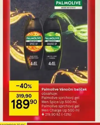 Tesco Palmolive vánoční balíček nabídka