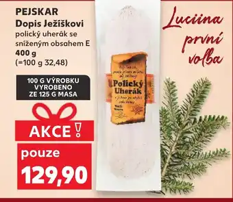 Kaufland PEJSKAR Dopis Ježíškovi 400 g nabídka
