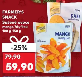 Kaufland FARMER'S SNACK Sušené ovoce nabídka