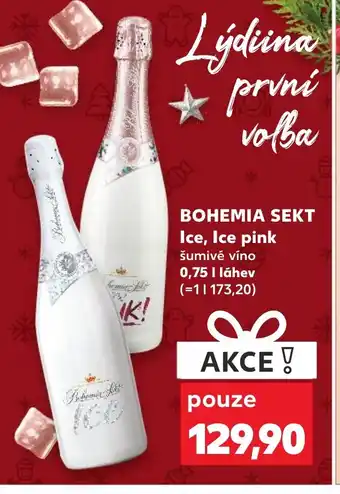 Kaufland BOHEMIA SEKT Ice, Ice pink nabídka